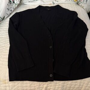 Quince Elegant Black Women's Cardigan